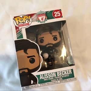 Never opened Liverpool funko pop